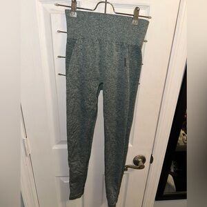 Women’s Gymshark Flex High Waisted Leggings - Dark Green Marl